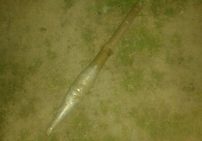 В Физулинском районе обнаружена неразорвавшаяся ракета