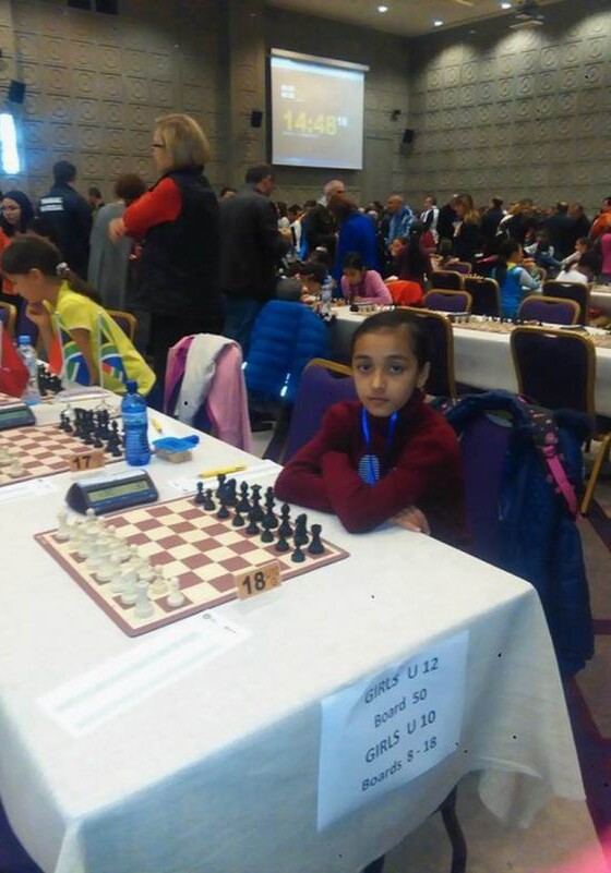 Азербайджанская шахматистка стала чемпионкой мира среди школьников (Фото)