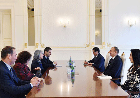 Президент Ильхам Алиев принял болгарскую делегацию