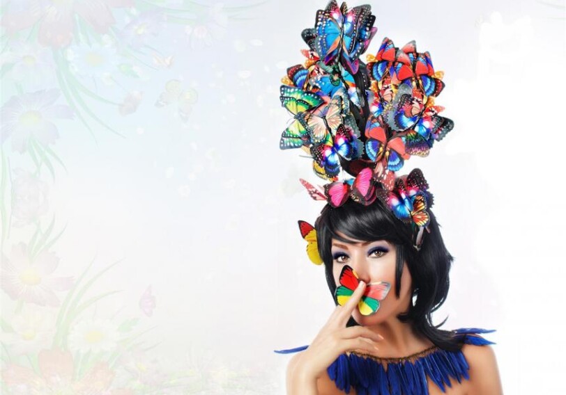 Народная артистка Азербайджана в образах танцовщиц бразильского карнавала (Фото-Видео)