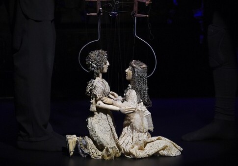 В Театре марионеток показана мугамная опера «Лейли и Меджнун» (Фото)
