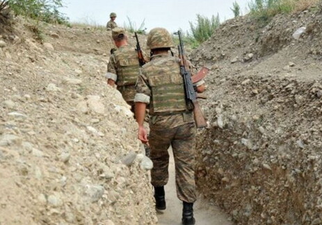 Группа армянских военнослужащих уклоняется от выхода на боевые позиции