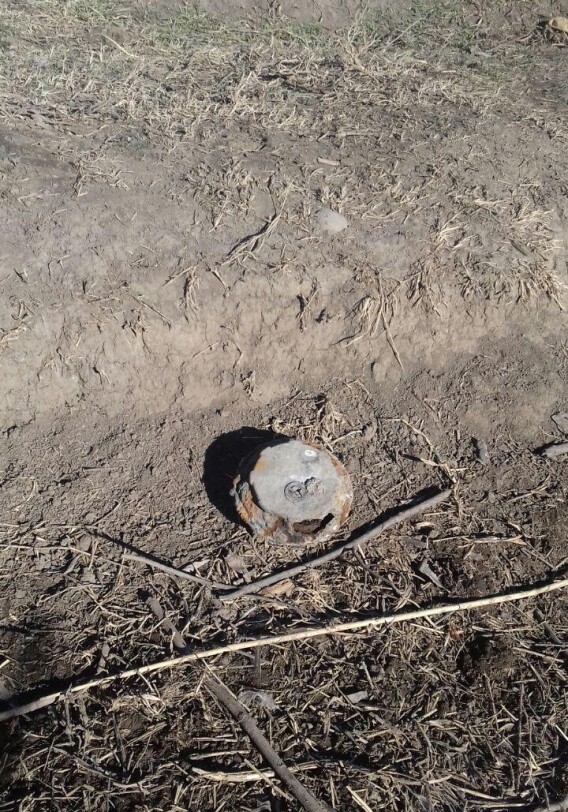 В Физулинском районе обнаружен взрыватель противотанковой мины (Фото)