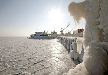 В Болгарии замерзло Черное море впервые за 60 лет