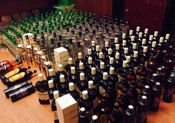 Таможенники Азербайджана задержали крупную партию спиртных напитков