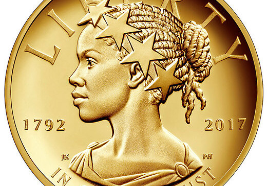 США впервые выпустят монету, на которой Свобода будет чернокожей женщиной