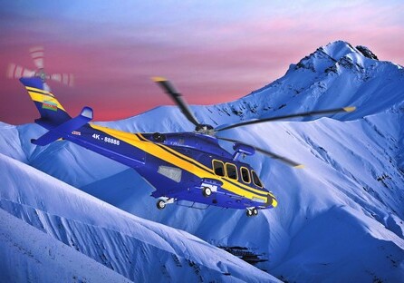 Silk Way Helicopter Services предлагает совершать путешествия на вертолетах (Фото)