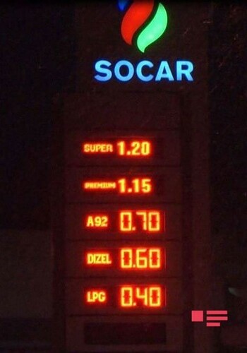 В Азербайджане повысилась стоимость импортируемого бензина (Фото)
