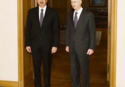Президент Азербайджана встретился с королем Бельгии (Фото)