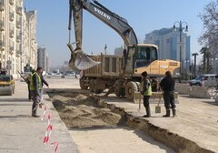 Одна из центральных улиц Баку закроется для движения транспорта