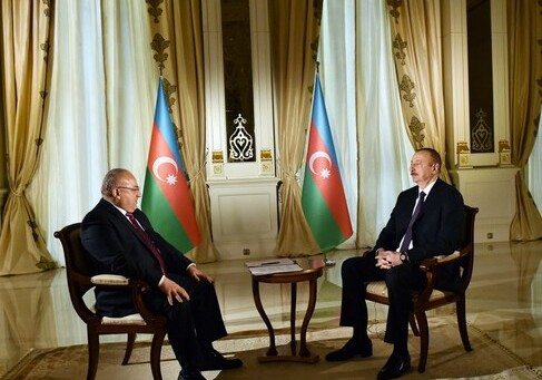 Президент Ильхам Алиев дал интервью телеканалу «Аль-Джазира»
