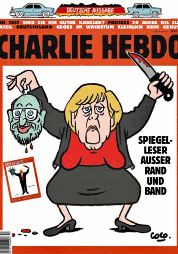 Charlie Hebdo в привычном амплуа