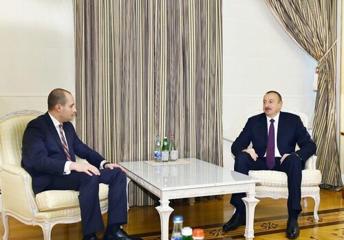 Президент Азербайджана принял министра иностранных дел Грузии