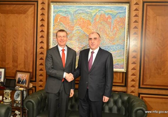 Глава МИД Латвии: «Мы поддерживаем территориальную целостность Азербайджана и действия Минской группы ОБСЕ»
