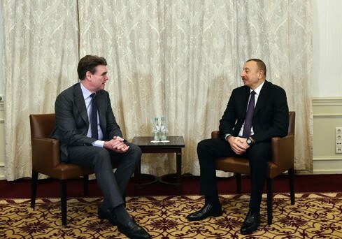 Президент Азербайджана встретился в Мюнхене с гендиректором компании МАN SE
