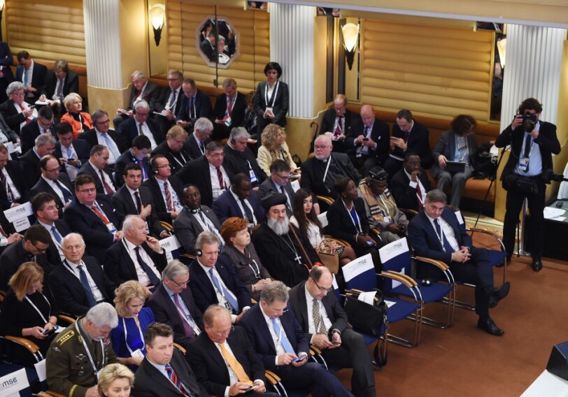 Лейла Алиева наблюдала за ходом обсуждений на сессии открытия Мюнхенской конференции по безопасности (Фото)