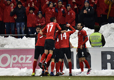 «Габала» в принципиальном матче одолела «Карабах»