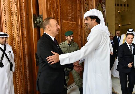 Завершился официальный визит Президента Азербайджана Ильхама Алиева в Катар (Фото)