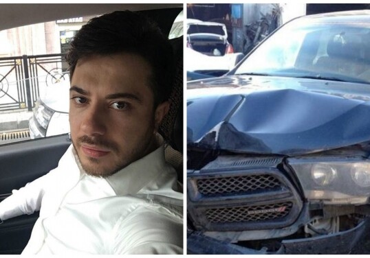Азербайджанский певец попал в аварию