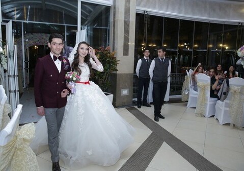 По инициативе Первого вице-президента Азербайджана организована свадебная церемония для пары, лишенной родительской опеки (Фото)