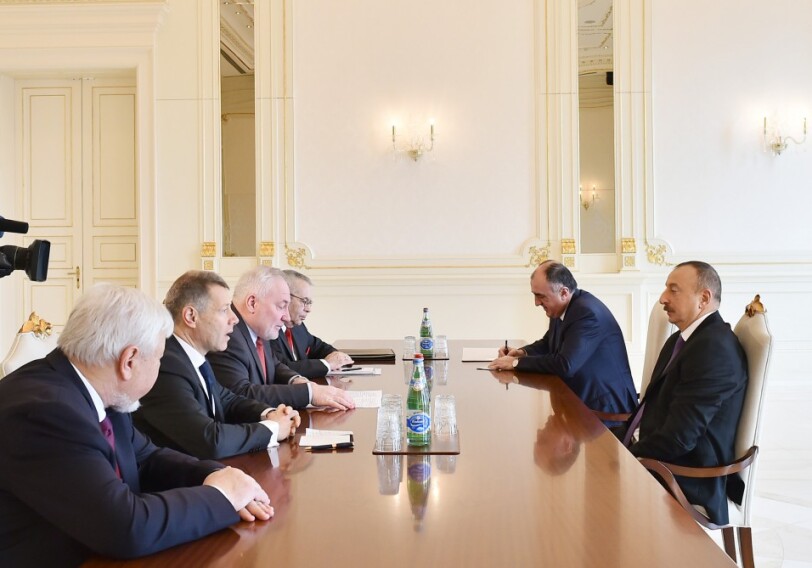 Ильхам Алиев принял сопредседателей Минской группы ОБСЕ (Фото)