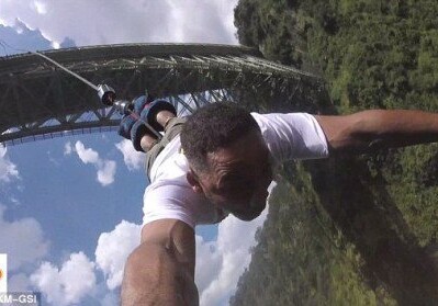 Уилл Смит прыгнул на тарзанке со 100-метрового водопада (Видео)