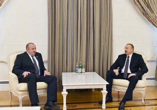 Президент Азербайджана провел ряд встреч (Фото)