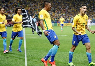 Бразилия – первая команда, добывшая путевку на чемпионат мира 2018 года