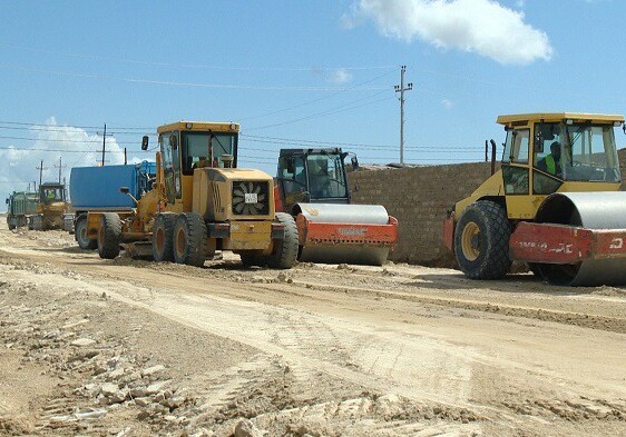 «Азеравтойол» восстанавливает пригородную дорогу Зиря-Тюркан (Видео)