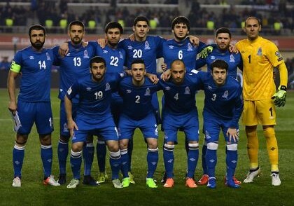 Сборная Азербайджана по футболу поднялась на две позиции в рейтинге ФИФА