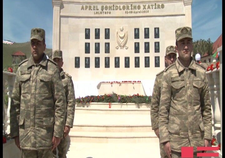 В Горадизе воздвигнут памятник военнослужащим, павшим в боях за Лелетепе (Фото)