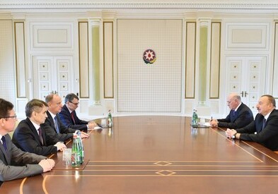 Президент Азербайджана принял секретаря Совбеза России
