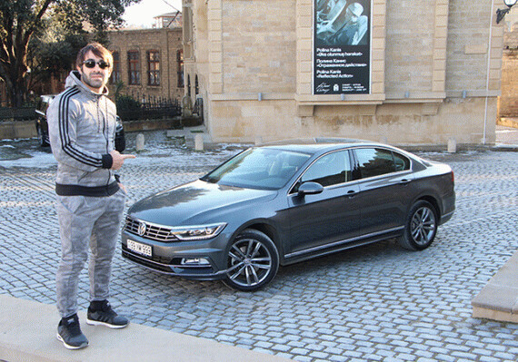 Рафаэль Агаев стал официальным лицом Volkswagen (Видео)