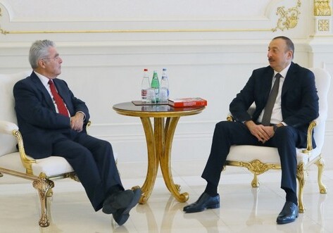 Ильхам Алиев принял Хайнца Фишера