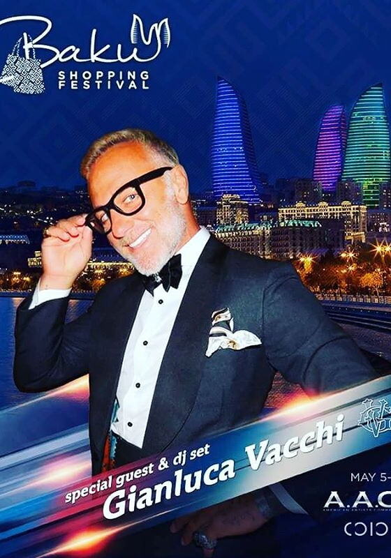Джанлука Вакки сообщил 9 миллионам подписчиков в Instagram о визите в Баку (Фото) 