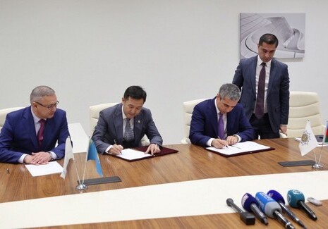 Фонд Гейдара Алиева и Фонд первого президента Казахстана договорились о сотрудничестве (Фото)