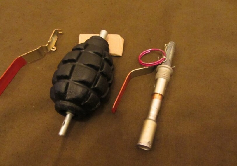 В Баку обнаружены 4 гранаты Ф-1, которые обезврежены пиротехниками МЧС
