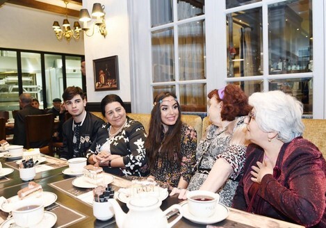 Лейла Алиева посетила пансионат для инвалидов войны и труда в Бильгя (Фото)