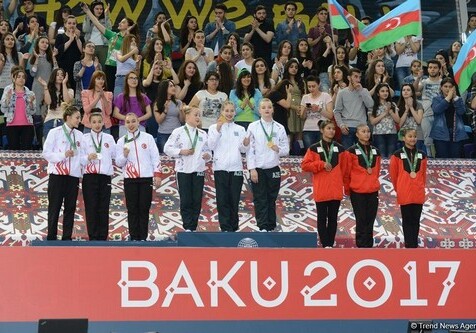 Исламиада-2017: сборная Азербайджана по спортивной гимнастике выиграла «золото» (Фото)