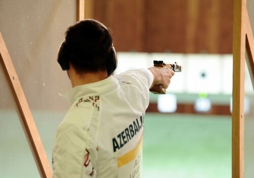 Азербайджанский стрелок в третий раз поднимется на высшую ступень пьедестала почета на Исламиаде (Фото)