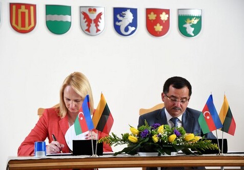 Газахский район Азербайджана будет сотрудничать с Тракайским районом Литвы (Фото)