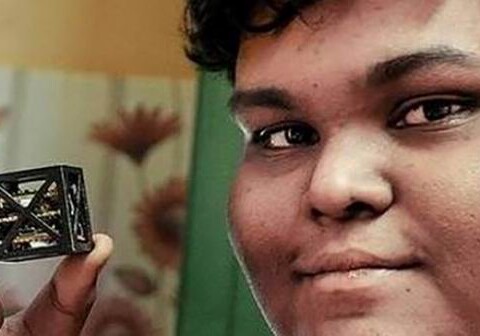 Самый легкий спутник в мире собрал подросток из Индии