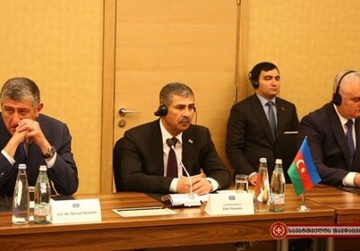 В Батуми прошла трехсторонняя встреча министров обороны Азербайджана, Грузии и Турции (Фото-Обновлено)