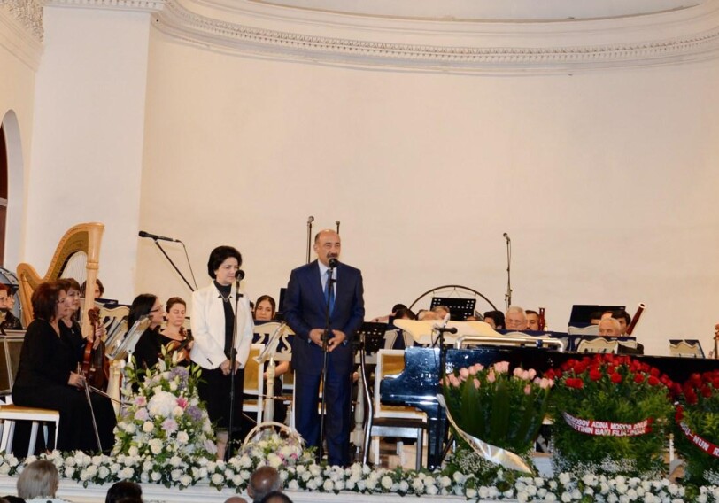 В Баку торжественно отметили юбилей Фирангиз Ализаде (Фото)
