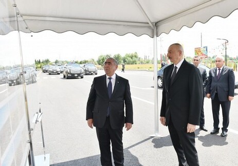 Президент Ильхам Алиев посетил восстановленное село Джоджуг Мерджанлы (Фото)