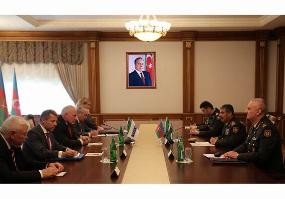 Министр обороны Азербайджана встретился с сопредседателями Минской группы ОБСЕ (Фото)
