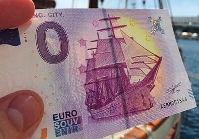 В Германии выпустили купюры номиналом ноль евро