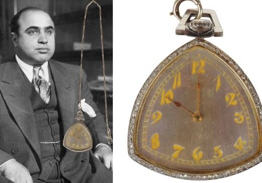 Бриллиантовые часы Аль Капоне проданы на аукционе за $84 тысячи