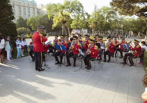 В Баку пройдут показательные выступления военных оркестров по случаю Дня ВС Азербайджана