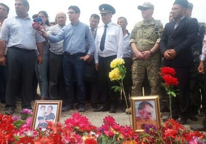 Иностранные военные атташе в Азербайджане и журналисты побывали в селе Алханлы (Обновлено-Фото)